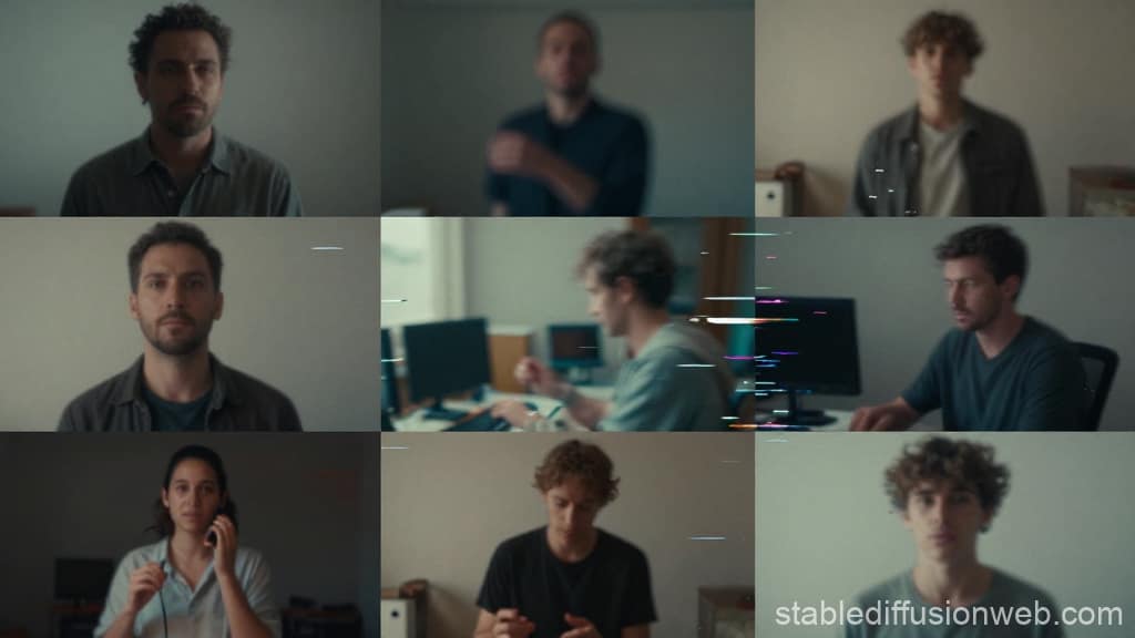 AI video prompt writing AI video prompt writing – AI-generated video fragment with unnatural motion and colors