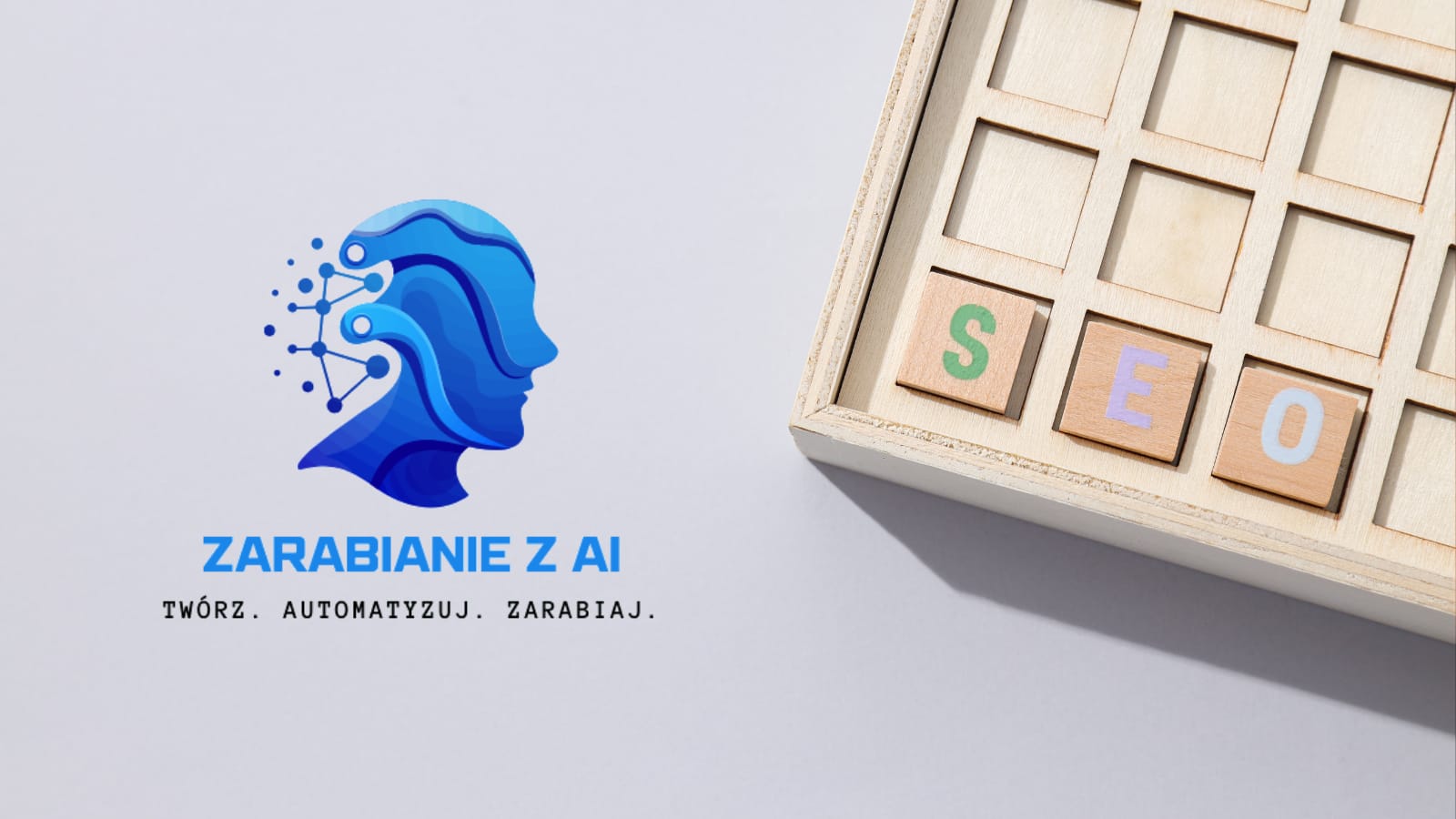 SEO i optymalizacja – grafika hero przedstawiająca strategię pozycjonowania i zwiększania widoczności strony