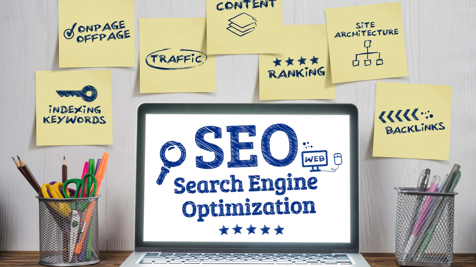 Wzrost pozycji w Google – wizualizacja strategii SEO i poprawy widoczności